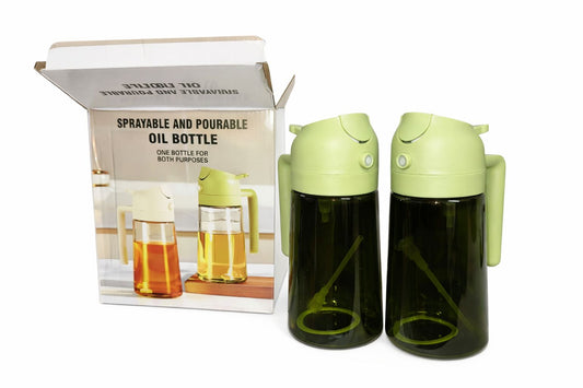 Dozator ulei & oțet cu pulverizare fină – Sticlă rezistentă, design modern pentru bucătărie