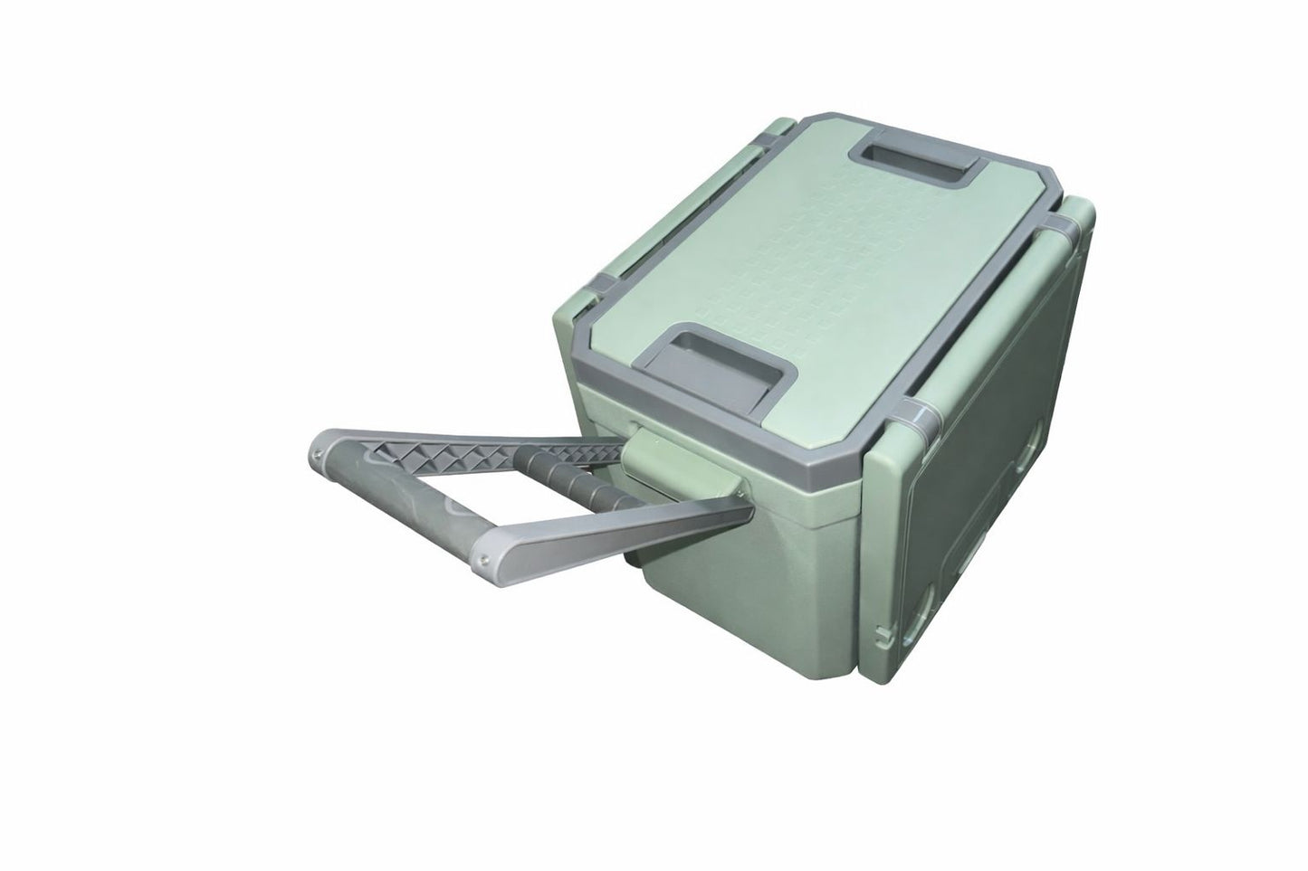 Ladă frigorifică camping cu roți și masă pliabilă – Multifuncțională pentru outdoor,transport ușor și spațiu de lucru