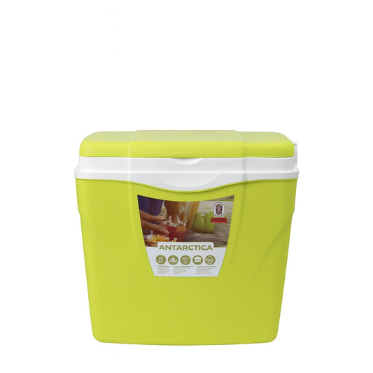 Lada Frigorifica Antarctica Portabila 24L, Verde – Izolare Termica Avansata, Usor de Transportat, Ideala pentru Camping, Drumetii, Picnic, Plaja, Concediu sau Calatorii cu Masina